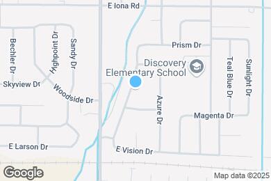 Map image of the property - 2874 N Midnight Blue Dr