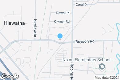 Map image of the property - The Crossing on Boyson