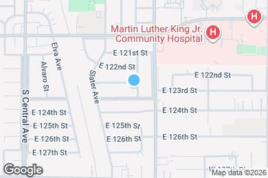 Map image of the property - 12239 Blakley Ave