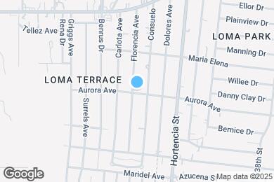 Map image of the property - 202 Florencia Ave