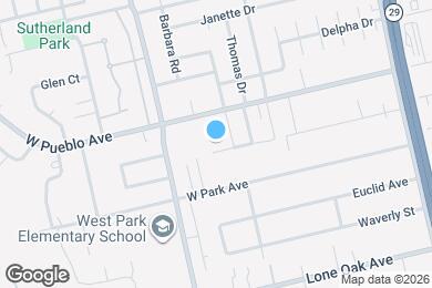 Map image of the property - 2246 Morlan Dr