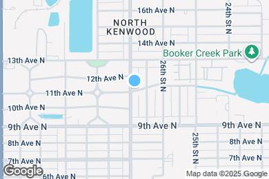 Map image of the property - 1101 28th St N