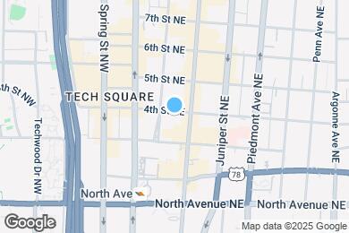 Map image of the property - Rambler Atlanta
