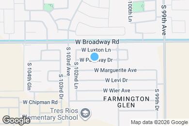 Map image of the property - 10209 W Parkway Dr