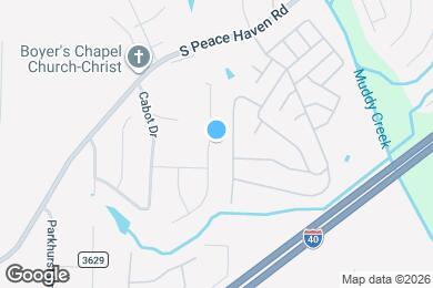Map image of the property - 2980 Cameron Village Ct