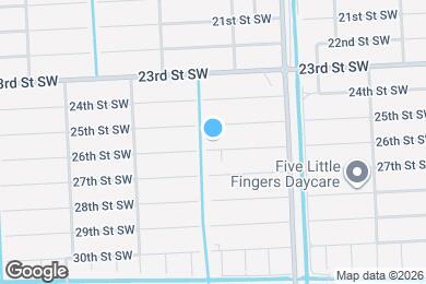 Map image of the property - 3122 26th St SW