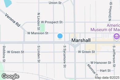 Map image of the property - 508 W Michigan Ave