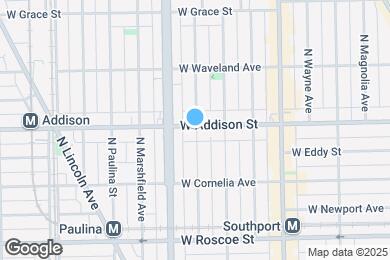 Map image of the property - 1537 W Addison St