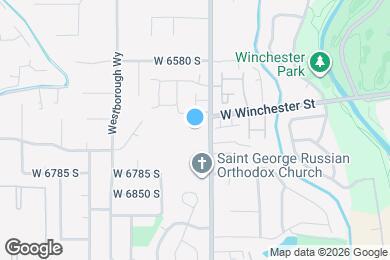 Map image of the property - 1330 W 6690 S