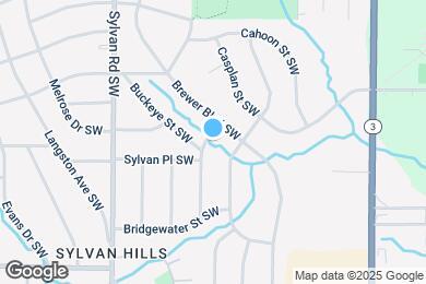 Map image of the property - 1794 Broadwell St SW