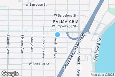 Map image of the property - 3218 W Santiago St