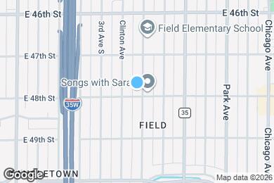 Map image of the property - 4748 4th Ave S