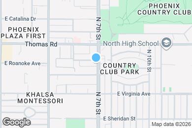 Map image of the property - Lofts on 7th