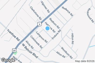 Map image of the property - 1853 Mannering Rd