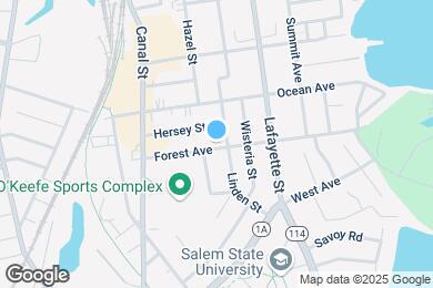 Map image of the property - 14 Forest Ave