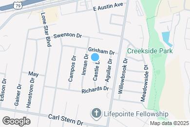 Map image of the property - 121 Castle Dr
