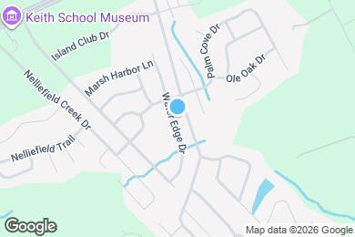 Map image of the property - 1416 Water Edge Dr