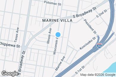 Map image of the property - 1938 Winnebago St