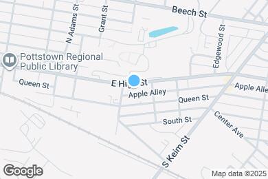 Map image of the property - 816 E High St