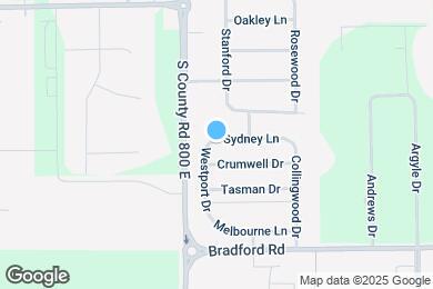 Map image of the property - 8059 Sydney Ln