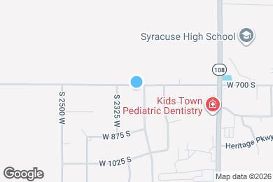 Map image of the property - 2241 W 700 S