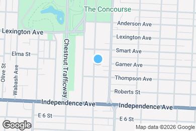Map image of the property - 425 Gladstone Blvd
