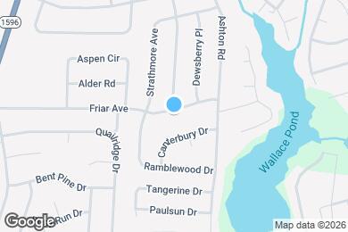 Map image of the property - 4701 Friar Ave