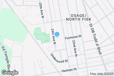 Map image of the property - 1610 24th Ave N