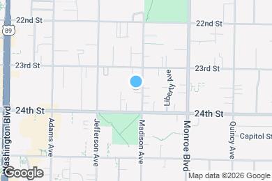 Map image of the property - 2347 Madison Ave