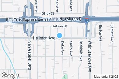 Map image of the property - 8404 Hellman Ave