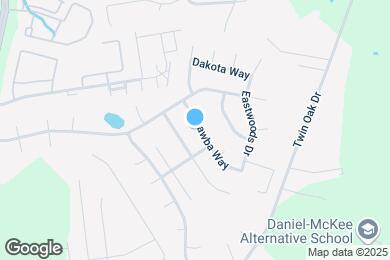 Map image of the property - 1221 Catawba Way