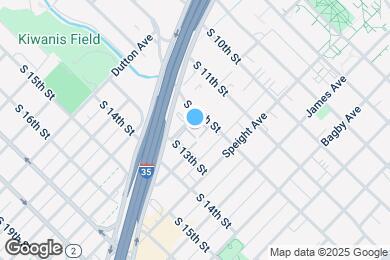 Map image of the property - 1214 Baylor Ave