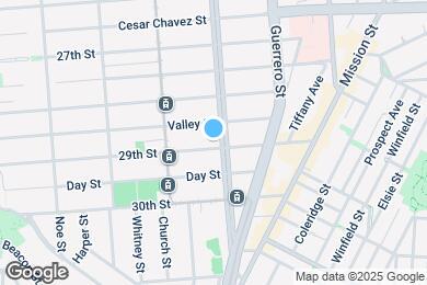 Map image of the property - 1592 Dolores St