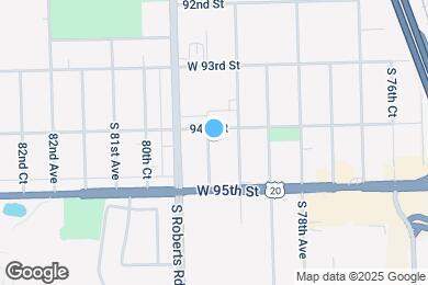 Map image of the property - 9417 S 79th Ct