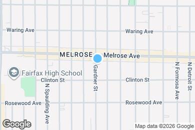 Map image of the property - 638 N Gardner St