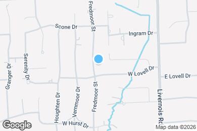 Map image of the property - 6820 Fredmoor St