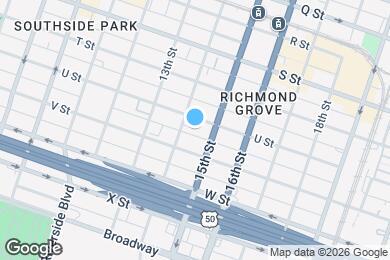 Map image of the property - 1414 U St