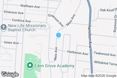 Map image of the property - 6390 Meis Ave
