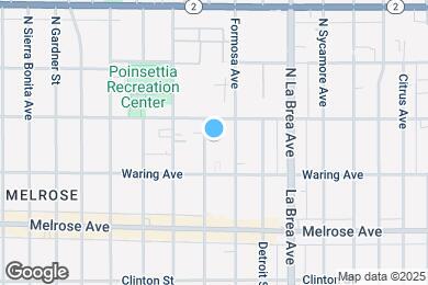 Map image of the property - 832 N Alta Vista Blvd