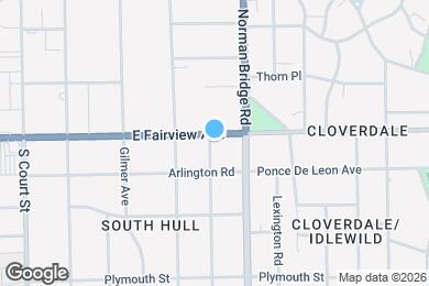 Map image of the property - 404 E Fairview Ave