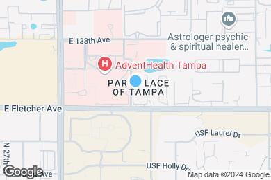 Map image of the property - Park Place at Tampa