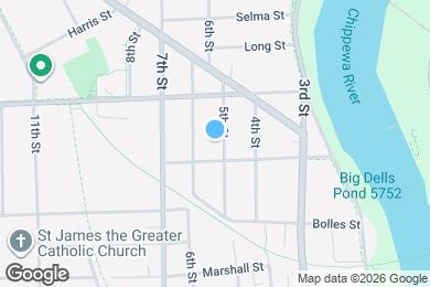 Map image of the property - 2816 5th St