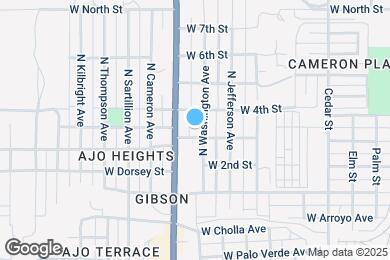 Map image of the property - 1017 N Washington Ave