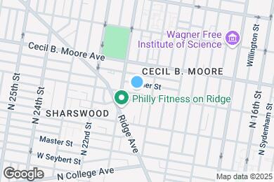 Map image of the property - 2031 W Oxford St