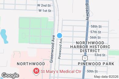 Map image of the property - 5605 Pinewood Ave
