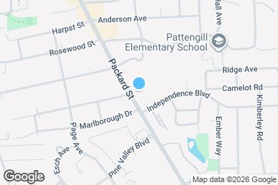 Map image of the property - 2407 Packard St