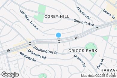 Map image of the property - 1540 Beacon St