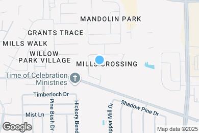 Map image of the property - 10311 Mills Pass Dr