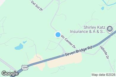 Map image of the property - 142 Music Center Dr