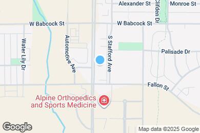 Map image of the property - 228 S Cottonwood Rd